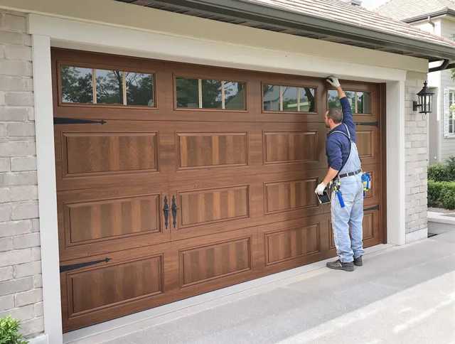 Custom garage door showcase by Daytona Beach Garage Door Repair in Daytona Beach