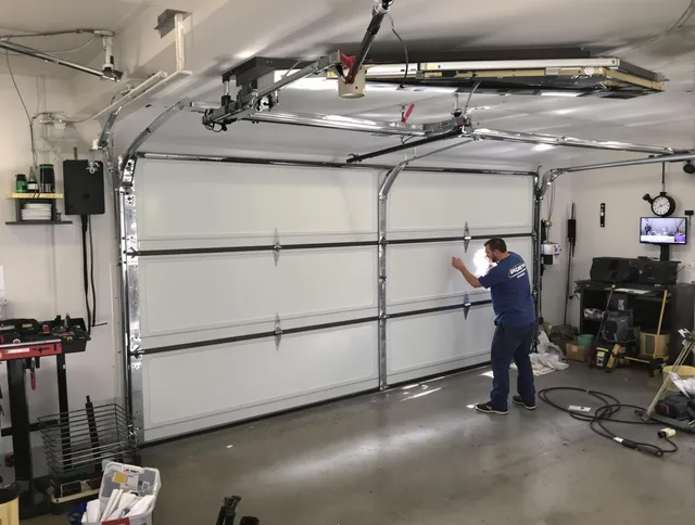 Professional garage door repair service by Daytona Beach Garage Door Repair in Daytona Beach