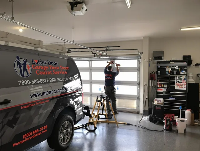 Daytona Beach Garage Door Repair team performing same-day garage door repair in Daytona Beach